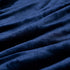 Sherpa Edge Blankets Navy Blue - NANPIPERHOME