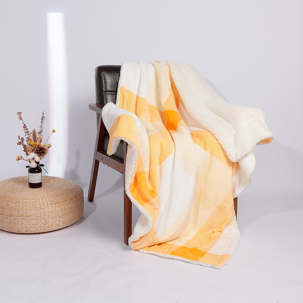 Beige sherpa online blanket