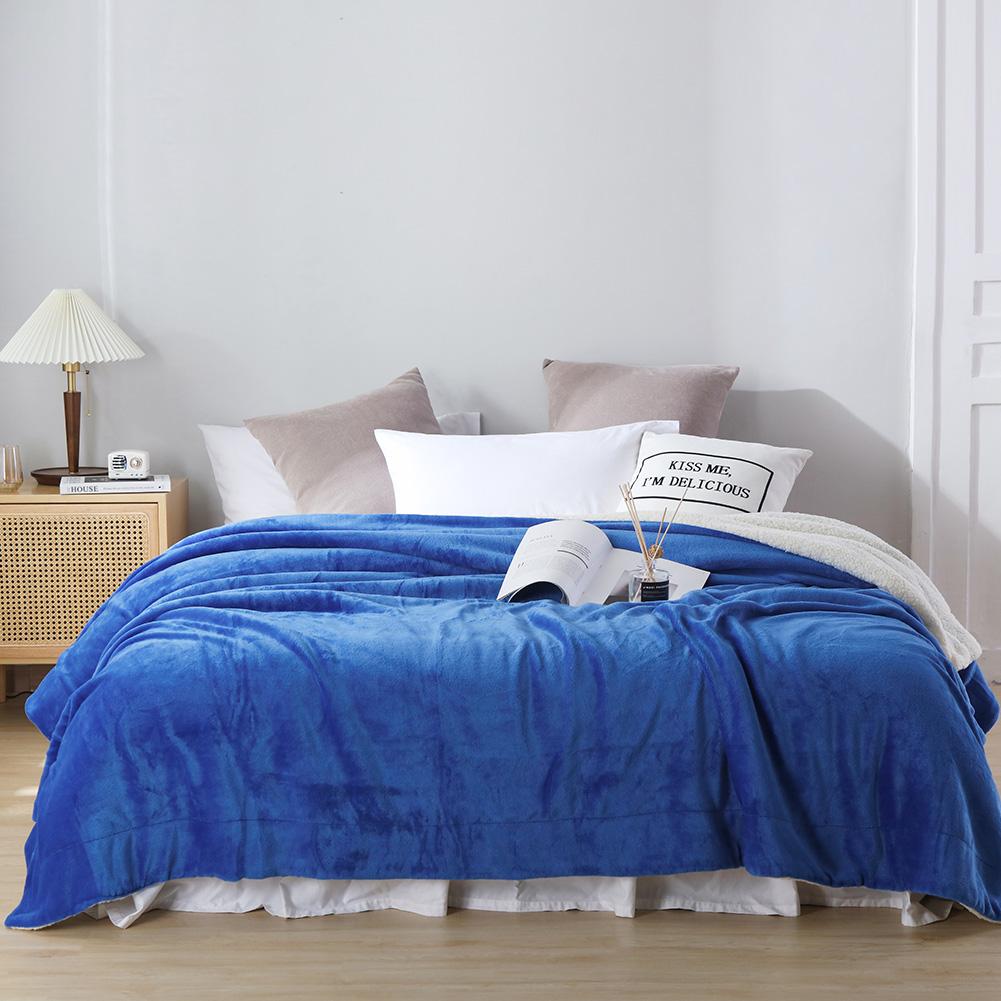 Sherpa Blankets Princess Blue - NANPIPERHOME