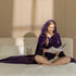 Wearable Blanket Hoodie Purple - NANPIPERHOME